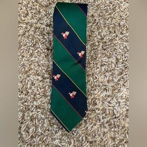 Mark Pendleton Santa Claus Novelty Tie Holiday Silk Made in the USA Christmas